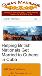 Mobile Screenshot of cubanmarriage.co.uk
